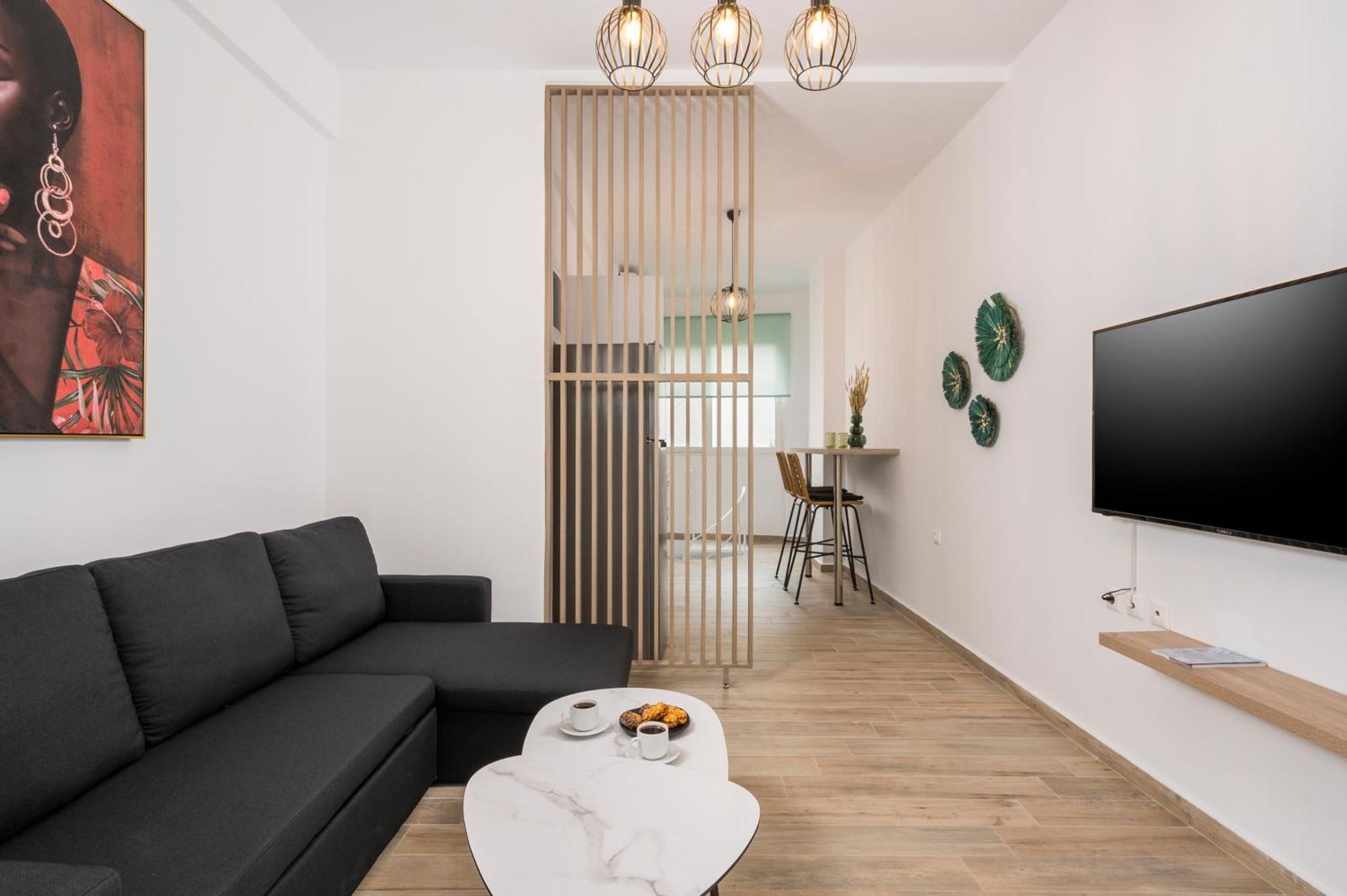 Sierra Apartment Hriszí Aktí Haniá Kültér fotó
