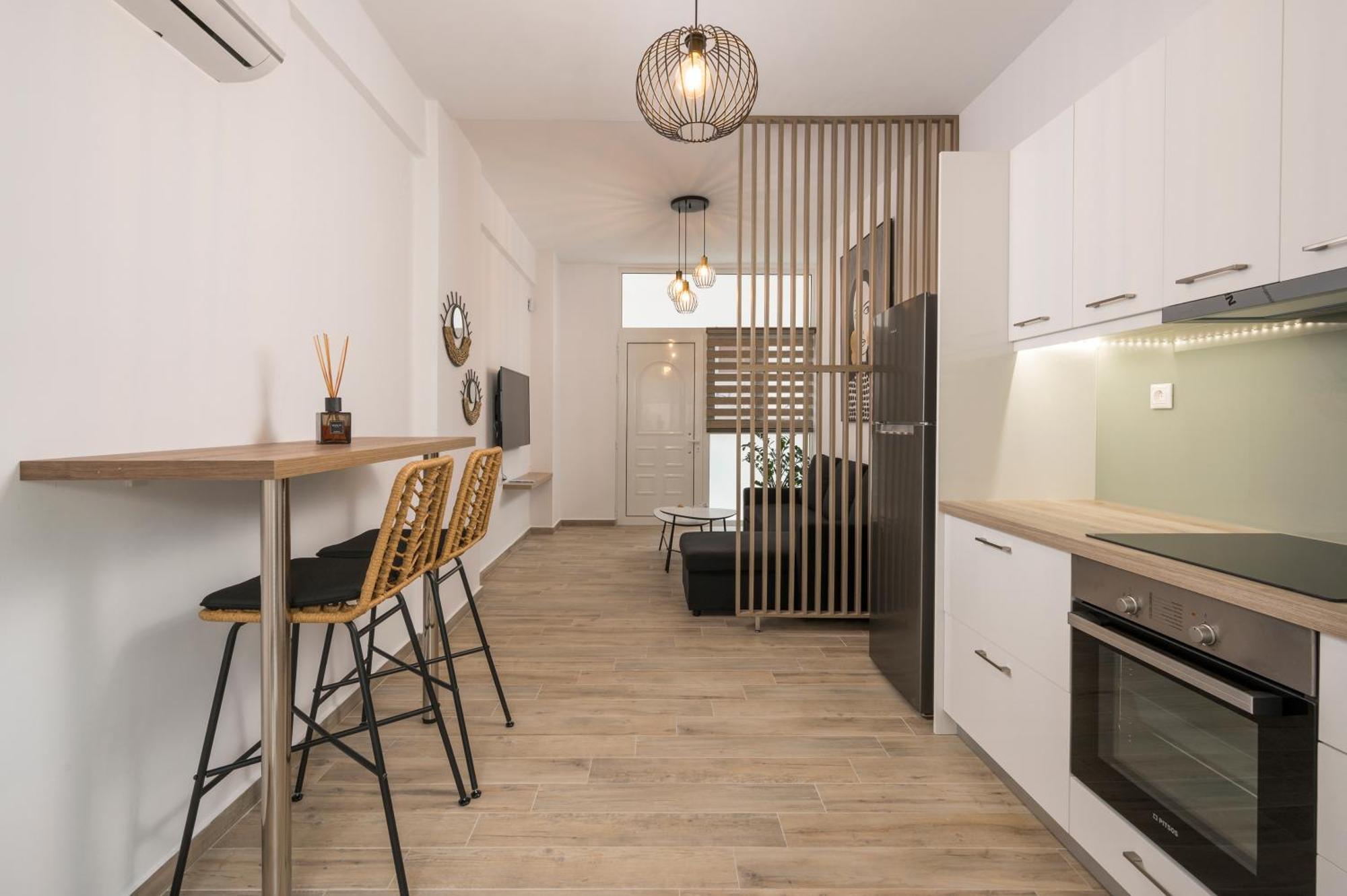 Sierra Apartment Hriszí Aktí Haniá Kültér fotó