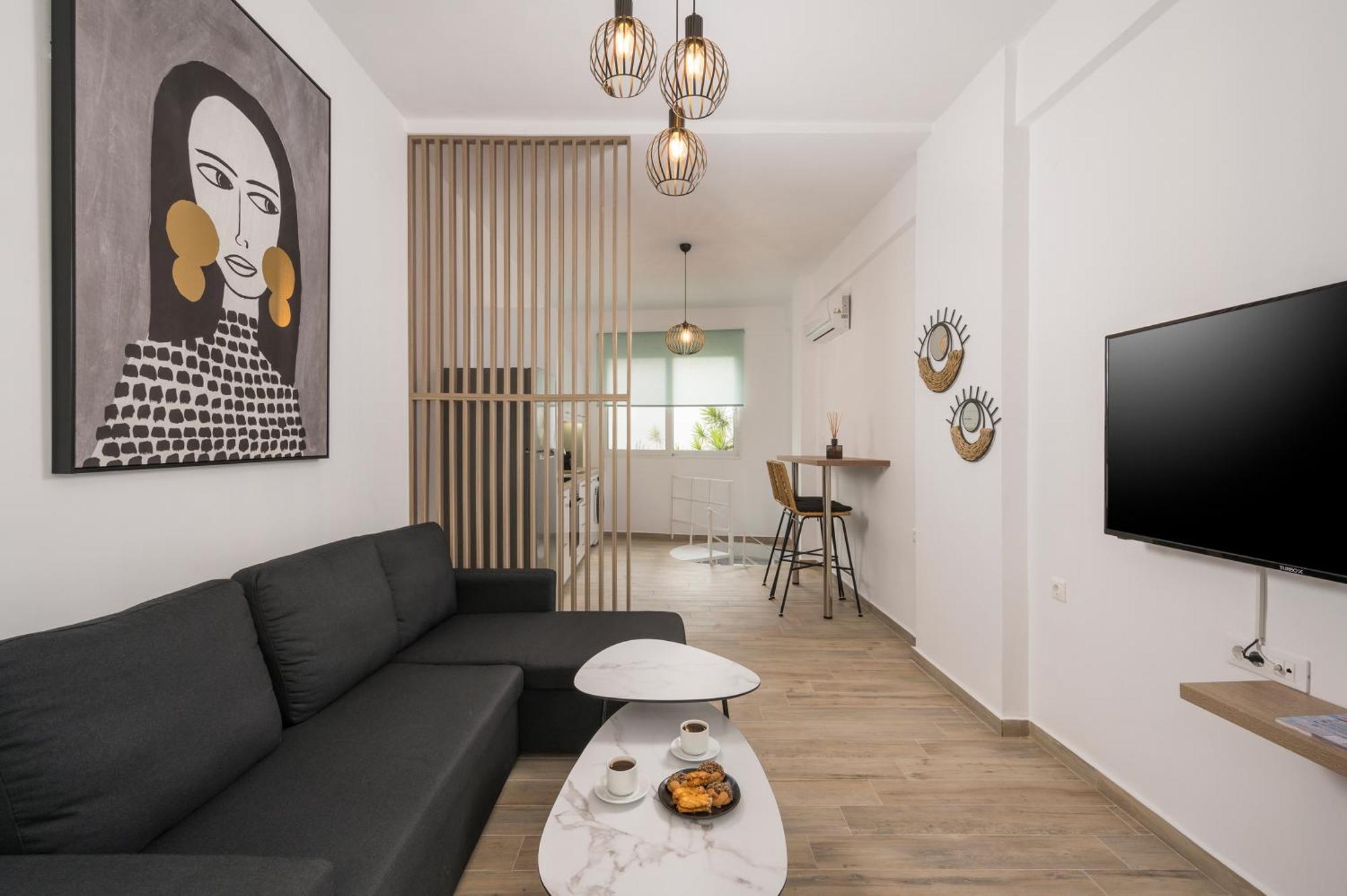 Sierra Apartment Hriszí Aktí Haniá Kültér fotó