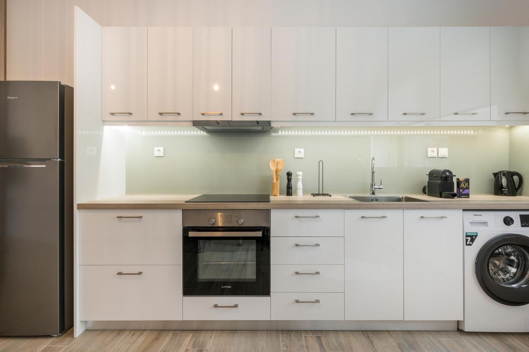 Sierra Apartment Hriszí Aktí Haniá Kültér fotó